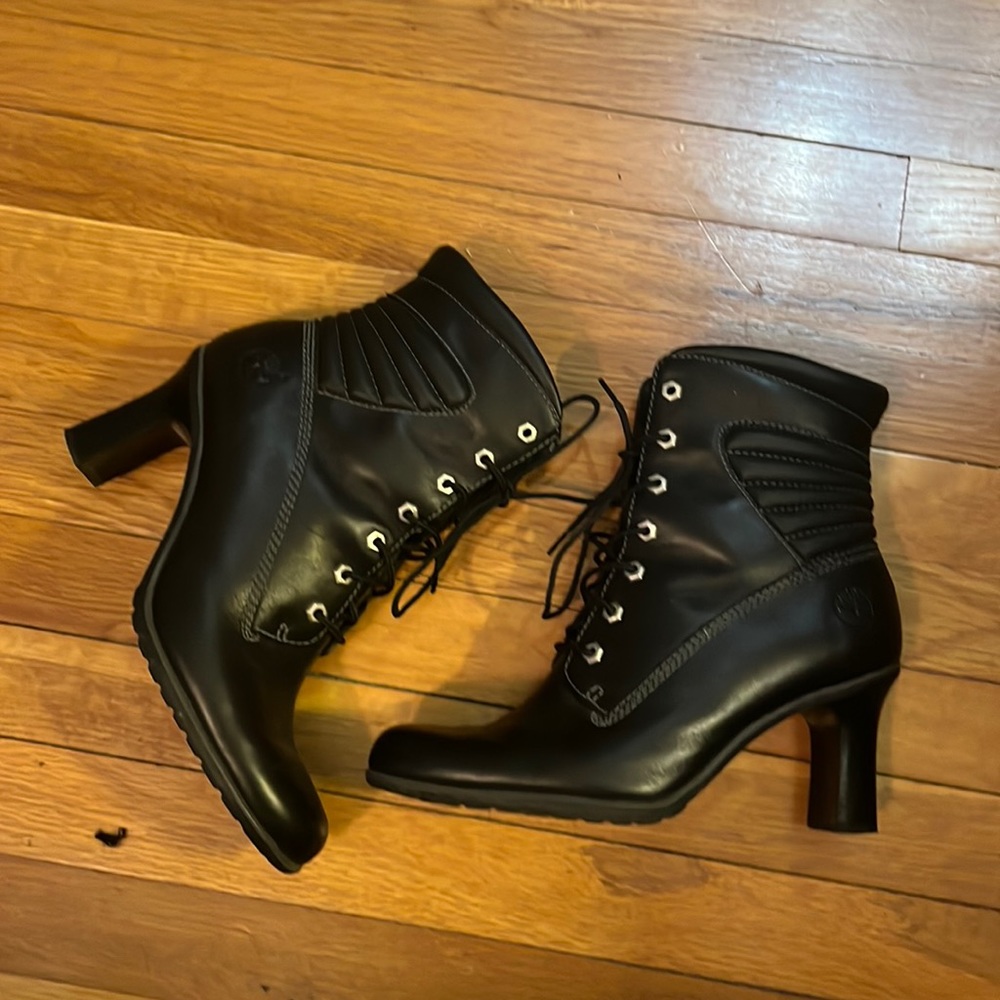 Leather Timberland Boots